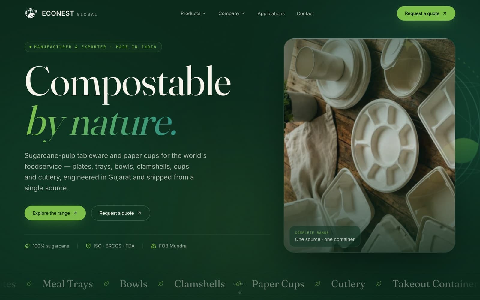 Econest Global — live site
